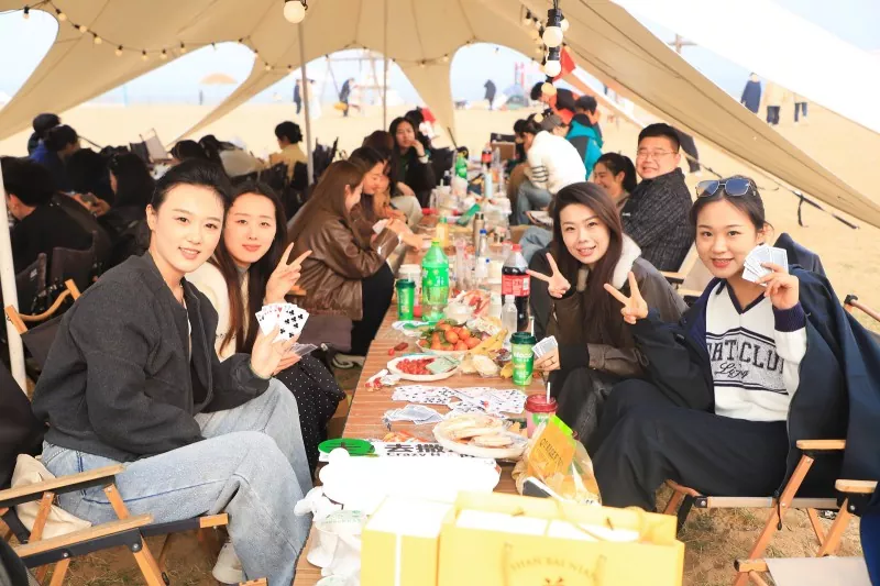 Tuoyuan Metals udendørs BBQ Teambuilding-begivenhed afsluttes med succes