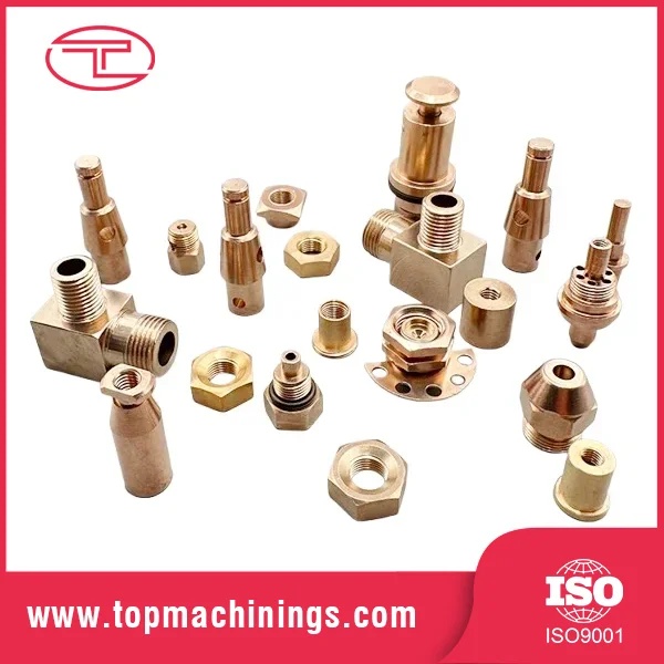 Messing CNC bearbejdede komponenter