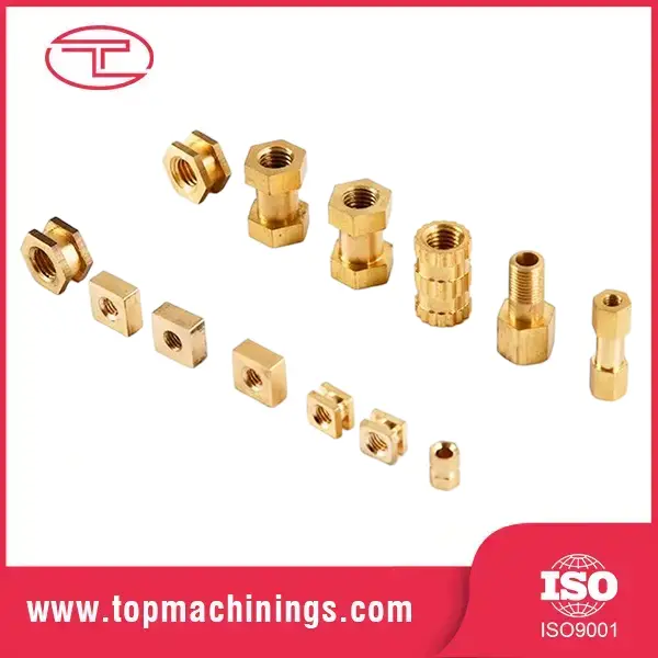 CNC bearbejdet messing bøsning